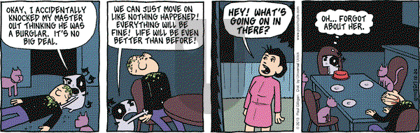 Pooch Cafe on Friday December 20, 2013 Comic Strip