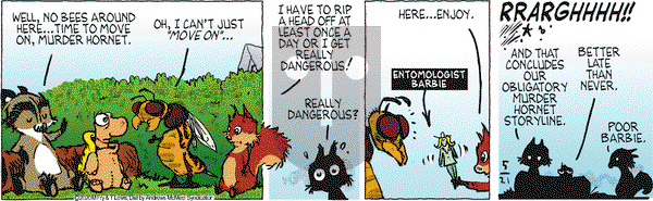 Over the Hedge on Thursday May 21, 2020 Comic Strip