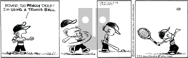 Red and Rover on Monday July 26, 2004 Comic Strip