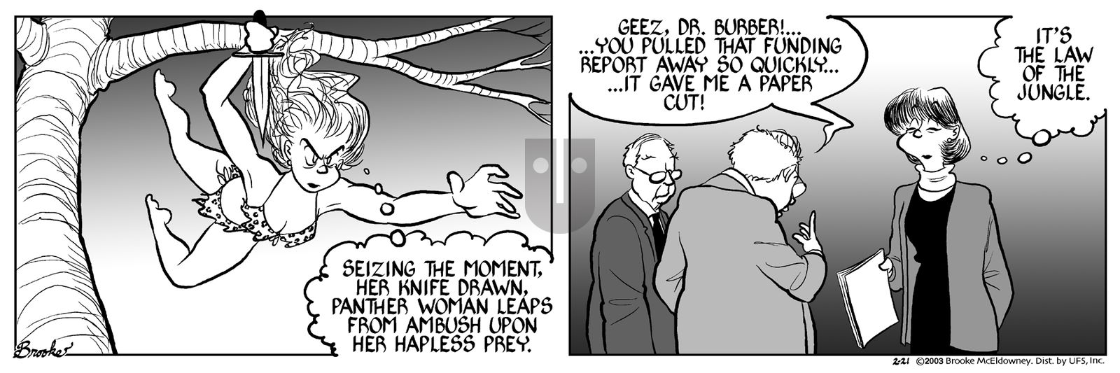 9 Chickweed Lane - Friday February 21, 2003 Comic Strip