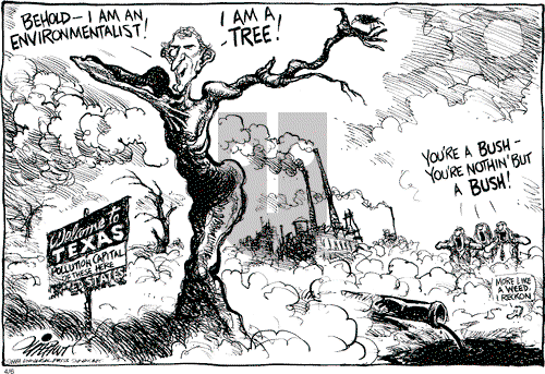 Pat Oliphant on Thursday April 6, 2000 Comic Strip