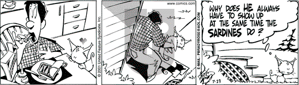 Rose is Rose on Monday July 23, 2001 Comic Strip