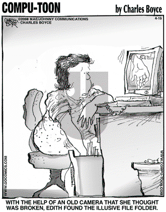 Compu-toon on Tuesday April 15, 2008 Comic Strip