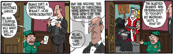 Monty on Saturday December 24, 2011 Comic Strip