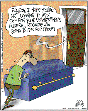The Flying McCoys on Saturday January 19, 2019 Comic Strip