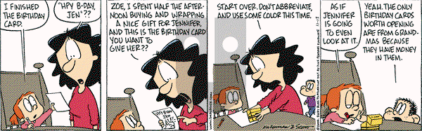 Baby Blues on Monday November 13, 2006 Comic Strip