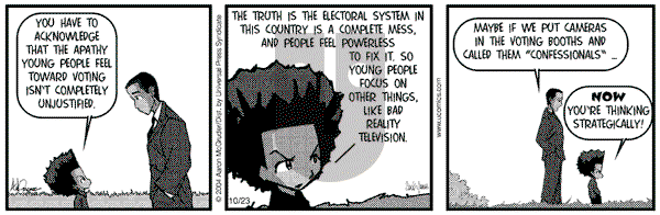 The Boondocks on Saturday May 26, 2012 Comic Strip