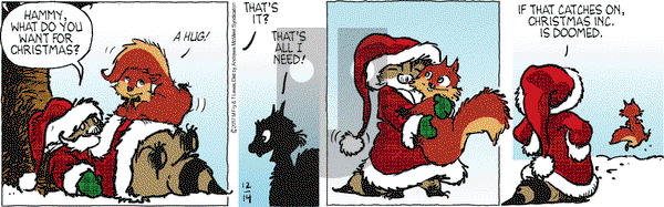 Over the Hedge on Thursday December 14, 2017 Comic Strip