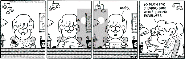 FoxTrot on Thursday December 5, 1996 Comic Strip
