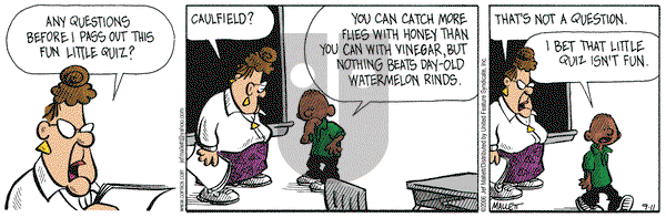 Frazz on Monday September 11, 2006 Comic Strip