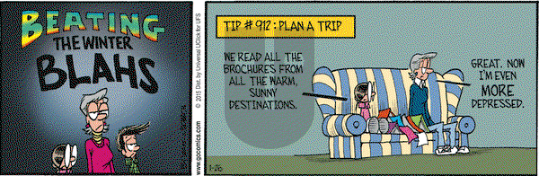 Grand Avenue on Monday January 26, 2015 Comic Strip