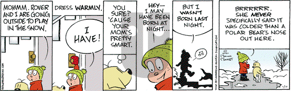Red and Rover on Monday January 11, 2021 Comic Strip