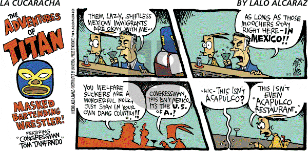 La Cucaracha on Sunday September 3, 2006 Comic Strip