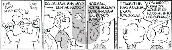 Drabble on Thursday September 4, 2008 Comic Strip