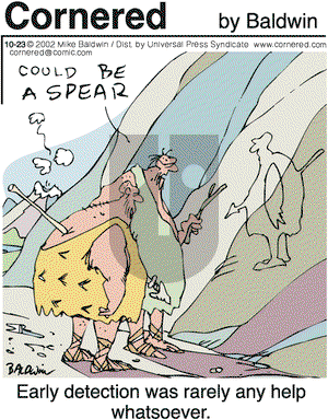 Cornered on Wednesday October 23, 2002 Comic Strip