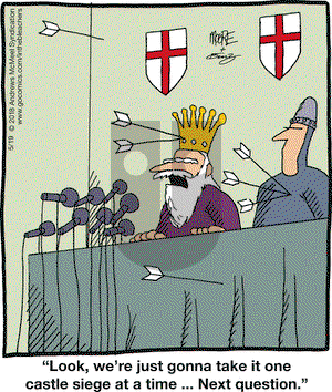 In the Bleachers on Saturday May 19, 2018 Comic Strip