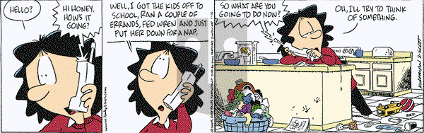 Baby Blues - Friday January 16, 2004 Comic Strip