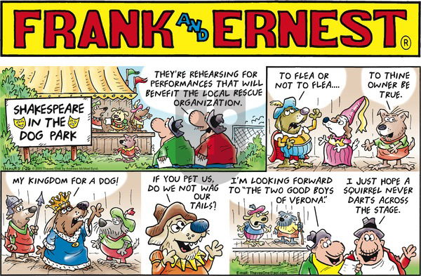 Frank and Ernest on Sunday January 26, 2020 Comic Strip