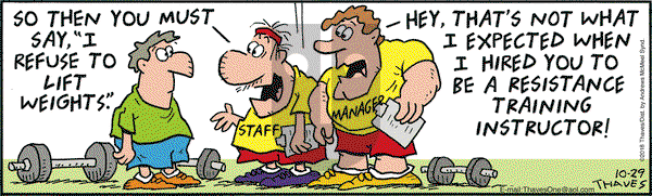 Frank and Ernest on Monday October 29, 2018 Comic Strip