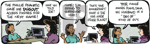 JumpStart on Thursday April 25, 2019 Comic Strip