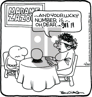 Ziggy on Saturday September 30, 1995 Comic Strip