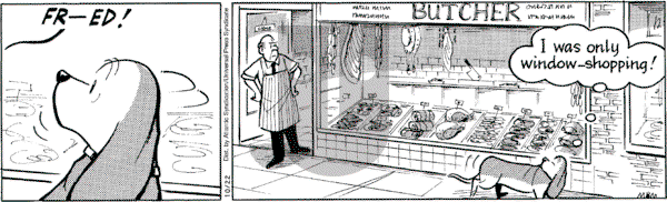 Fred Basset on Thursday December 29, 2005 Comic Strip