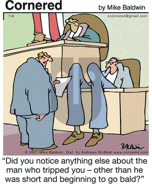 Cornered on Thursday July 8, 2021 Comic Strip