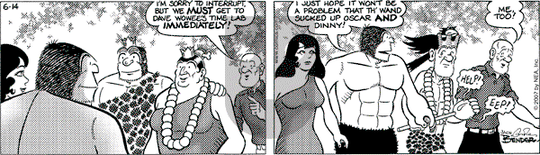 Alley Oop on Thursday June 14, 2007 Comic Strip
