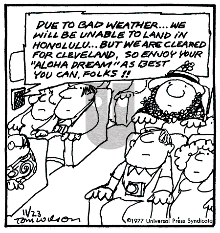 Ziggy - Wednesday November 23, 1977 Comic Strip