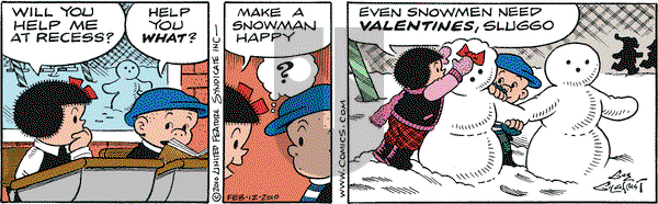 Nancy on Friday February 12, 2010 Comic Strip