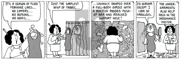 Cathy Classics on Thursday April 2, 1998 Comic Strip