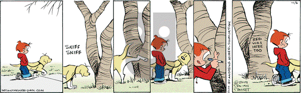 Red and Rover on Wednesday November 6, 2019 Comic Strip