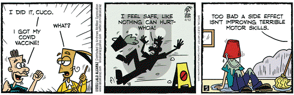 La Cucaracha on Monday April 12, 2021 Comic Strip