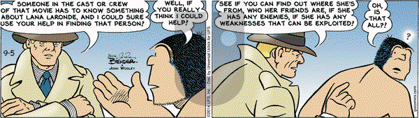 Alley Oop on Friday September 5, 2014 Comic Strip