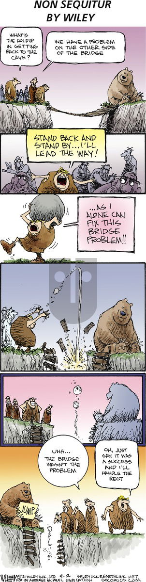 Non Sequitur - Sunday September 12, 2021 Comic Strip