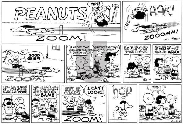 Peanuts on Sunday September 18, 1955 Comic Strip