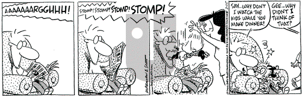 Baby Blues on Saturday March 25, 2000 Comic Strip