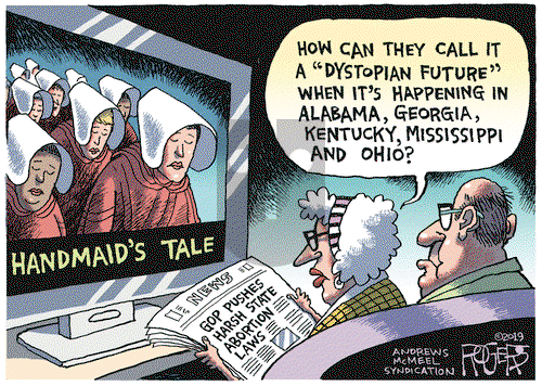 Rob Rogers on Tuesday May 14, 2019 Comic Strip