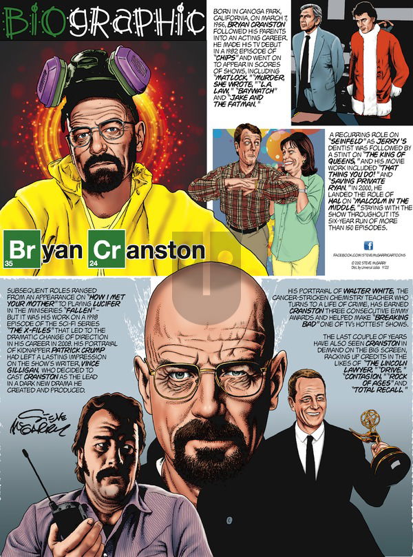 Biographic on Sunday September 23, 2012 Comic Strip