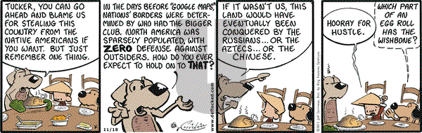 DeFlocked on Monday November 18, 2013 Comic Strip