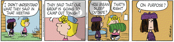 Peanuts on Thursday June 12, 2025 Comic Strip