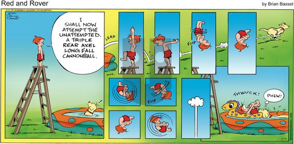 Red and Rover on Sunday June 27, 2021 Comic Strip