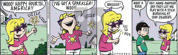 Adam@Home on Thursday July 4, 2019 Comic Strip