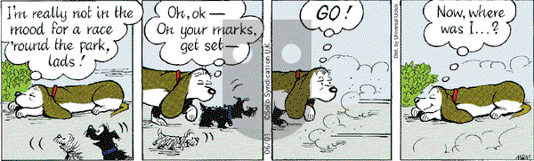Fred Basset on Monday June 1, 2015 Comic Strip