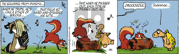 Over the Hedge on Tuesday November 16, 2010 Comic Strip