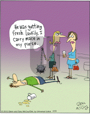 The Flying McCoys on Friday February 20, 2015 Comic Strip