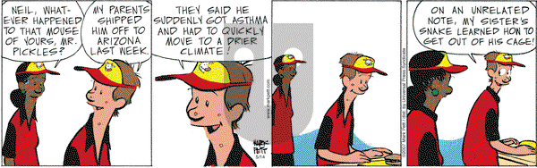 Lucky Cow on Monday May 14, 2007 Comic Strip