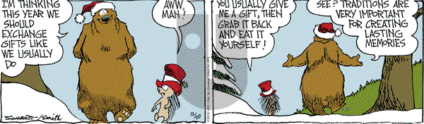 The Grizzwells on Tuesday December 20, 2016 Comic Strip