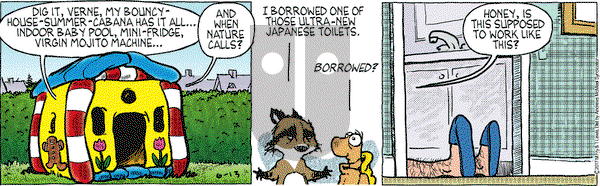 Over the Hedge on Tuesday June 13, 2017 Comic Strip