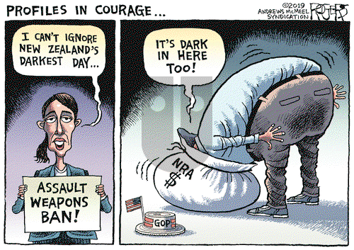 Rob Rogers on Friday March 22, 2019 Comic Strip